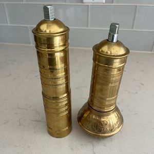 Brass Pepper Grinder